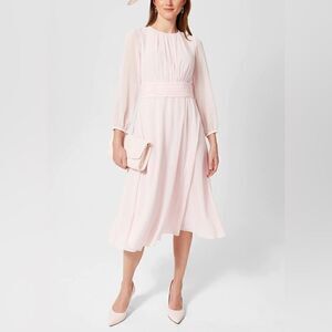 HOBBS
Arianne Dress  Pale-Pink